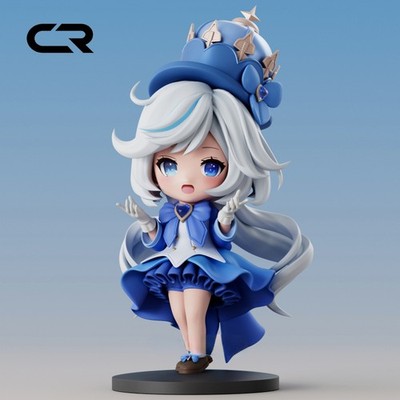 Genshin Impact Furina CR Studio Resin Figurine Collectibles 14cm