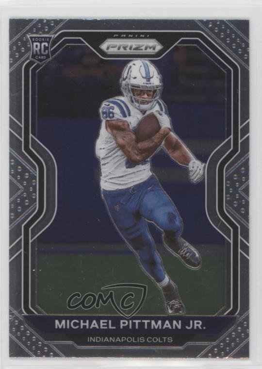 2020 Panini Prizm Rookie Michael Pittman Jr #333 Rookie RC 14t3