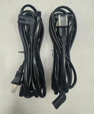 Shockwafe Wireless 11.2.6 Surround Speaker and 10'' Sub's Power Cords (2 Pairs)