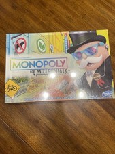 Hasbro Monopoly for Millennials Board Game with Colorful Design- Factory Sealed