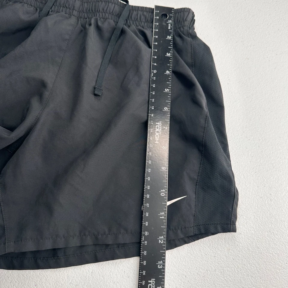 Nike Youth Dri-Fit Black Athletic Shorts Size XL Lightweight Breathable Sports - Image 4 of 4