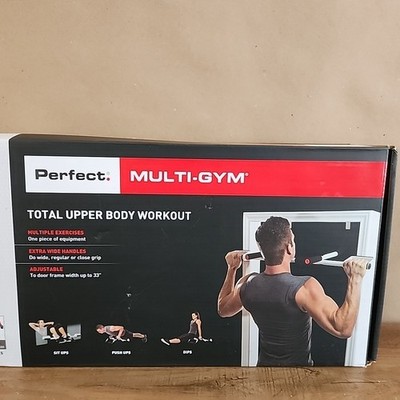 Perfect Fitness Pull Up Bar Adjustable Easy Install Door Mounting (Sealed/ New)