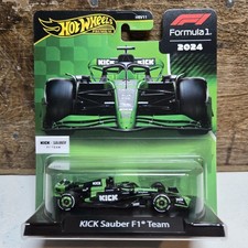HOT WHEELS PREMIUM 1:64 2024 FORMULA 1 KICK SAUBER #77