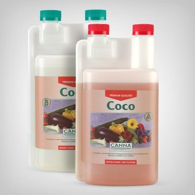 CANNA Coco A&B 1L Kokosdünger - Wachstum & Blüte, Profi-Komplettdünger