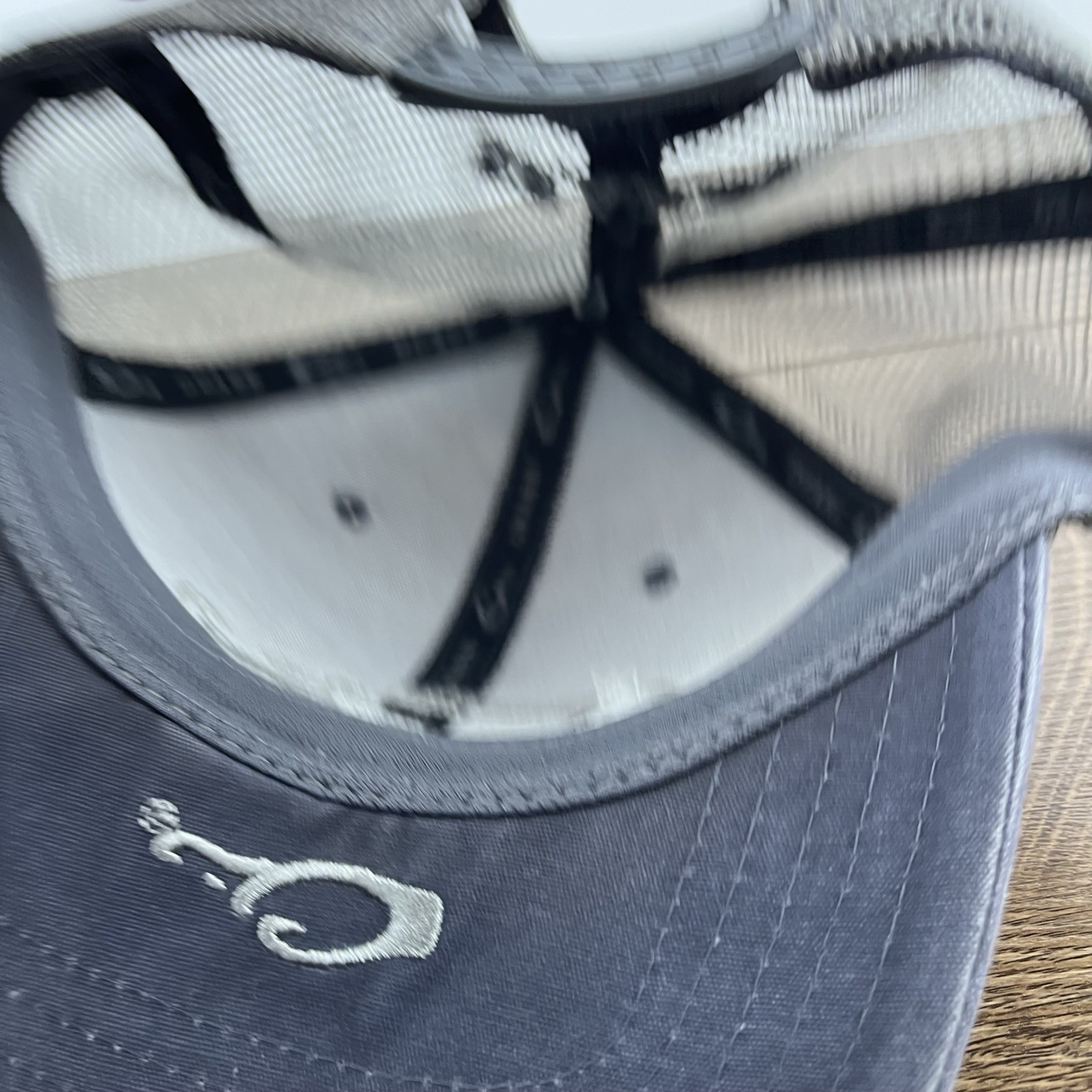 Quicksilver Hat Gray Cap Adjustable Hat Gray Adul… - image 14