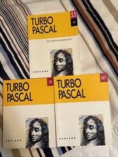 Vintage Borland Turbo Pascal 5.5 OOP Guide, Users Guide Reference Guide Set