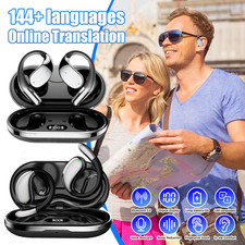 2026 Bluetooth AI Translator Earbuds 144 Language Real-Time Translate Earphones