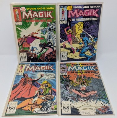 Magik (Illyana and Storm Limited Series) #1 - 4 - Complete Set - Marvel Comics!