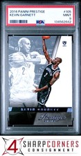 2014 PANINI PRESTIGE #105 KEVIN GARNETT NETS HOF POP 2 PSA 9