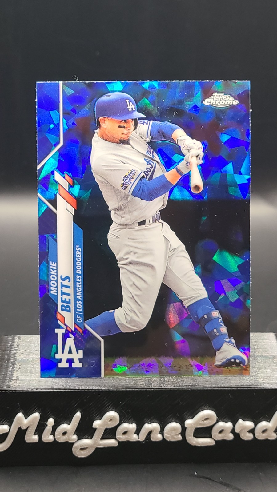 2020 Topps Chrome Sapphire  Mookie Betts SP #420 Dodgers