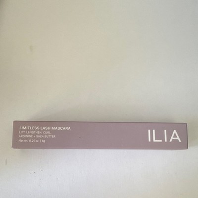 ILIA Limitless Lash Mascara Black Lift Lengthen Curl 0.27 oz/8 g New Box