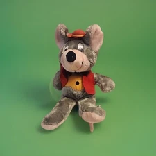Vintage Chuck E. Cheese Pizza Time Theatre 15" Mouse Plush 1983