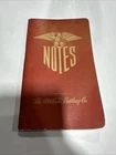 Vintage 1943 Coca Cola Bottling Co Notebook 1940s Pocket Calendar