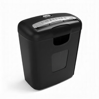 Paper Shredder 5 Sheet 10 Litre Strip Cut A4 Auto on Reverse Home Office