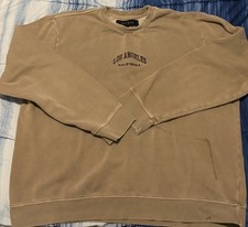Pacsun Brown California Sweatshirt Size Medium