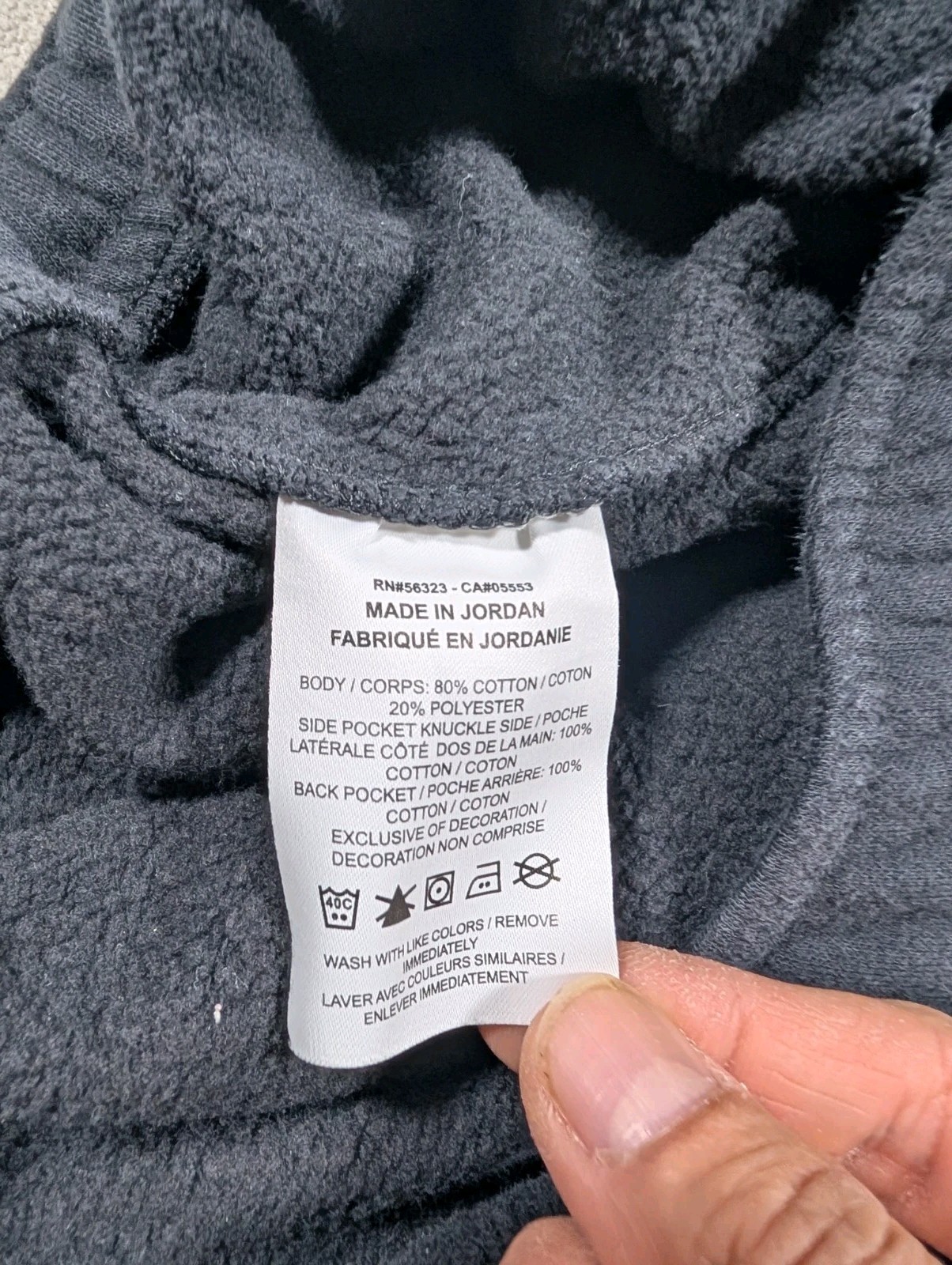 Nike Sportswear Club Fleece Black Hoodie & Joggers Set Size Large CJ1611 BV2671 thumbnail 13