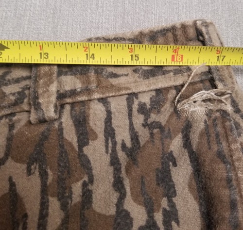 Vintage Mossy Oak Bottomland Camouflage Cargo Pants 80s 90s USA MADE Sz 34x31 - Picture 2 of 11