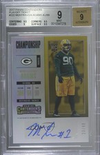 2017 Contenders Championship Ticket 23/49 Montravius Adams BGS 9 MINT Auto 8p8