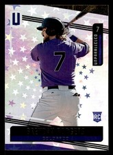 2019 Unparalleled #15 Brendan Rodgers Astral Rookie ROCKIES