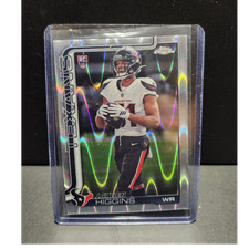 Topps Chrome Jayden Higgins Rookie RC #343 Houston Texans Football Card