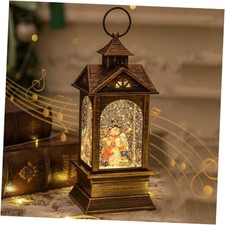Christmas Snow Globes, Snowman Musical Lantern big Big Snow Globe-snowman