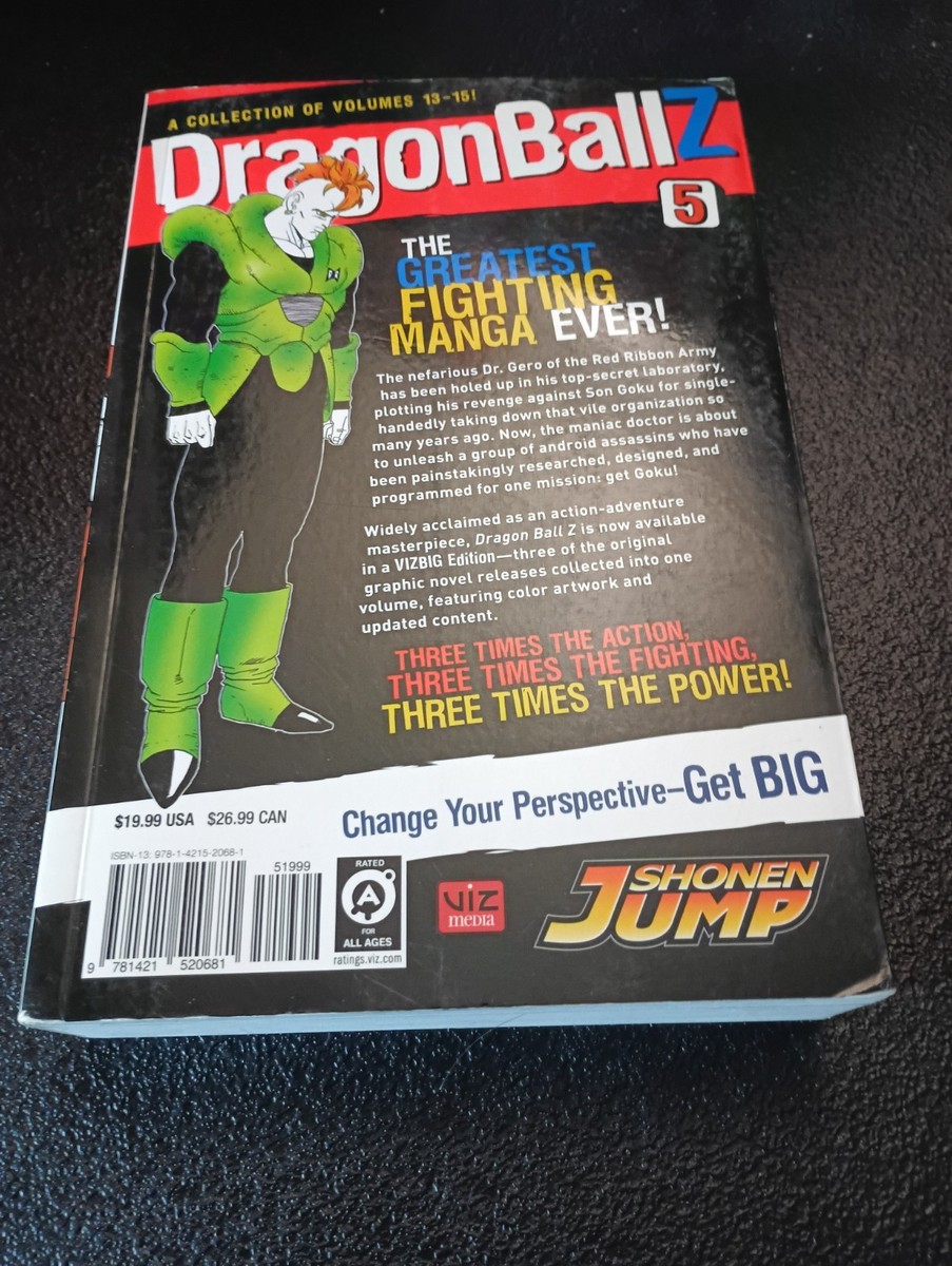 Dragon Ball Z 3-in-1 - Akira Toriyama - Book 5 (Books 13, 14, 15