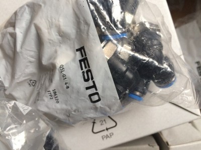 1Bag/10pcs New Festo QSL-G1/4-8 186120 Fittings Free Shipping