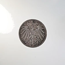 Raw 1905 Germany 1 Mark Uncertified Ungraded German Silver Coin
