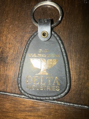 Delta Industries 3-D Targets 3D Archery Outdoors Practice Keychain Key Ring