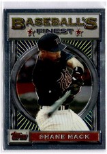 1993 Finest #61 Shane Mack Minnesota Twins Near Mint or Better