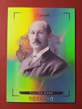 2022 Super Products Keepsake Football Walter Camp #44 001/150 First Print