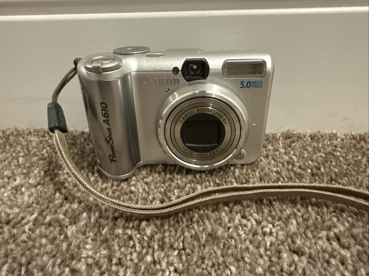 Canon PowerShot A610 Digital Cameras with DPOF Support for Sale