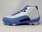 Size 18 - Jordan 12 SAVAGE 3 PE UNC TAR HEELS Football Cleats FJ6221-144