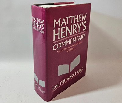 Matthew Henry's Commentary on the Whole Bible, Broad Oak Edition, HB, 1999, VGC