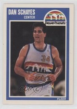 1989-90 Fleer Danny Schayes #43 uk2