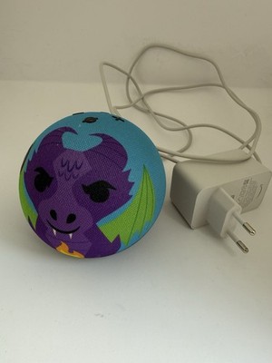 Amazon Echo Dot Kids Edition 5. Gen Smart Lautsprecher Drachen-Design Alexa