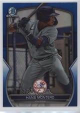 2023 Bowman Draft Chrome Blue Refractor 137/150 Hans Montero #BDC-12 0l6e