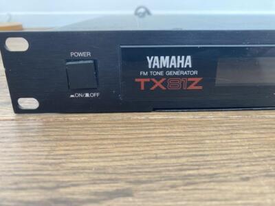 YAMAHA TX81Z FM Tone Generator MIDI Synthesizer Rack Mount 8voice