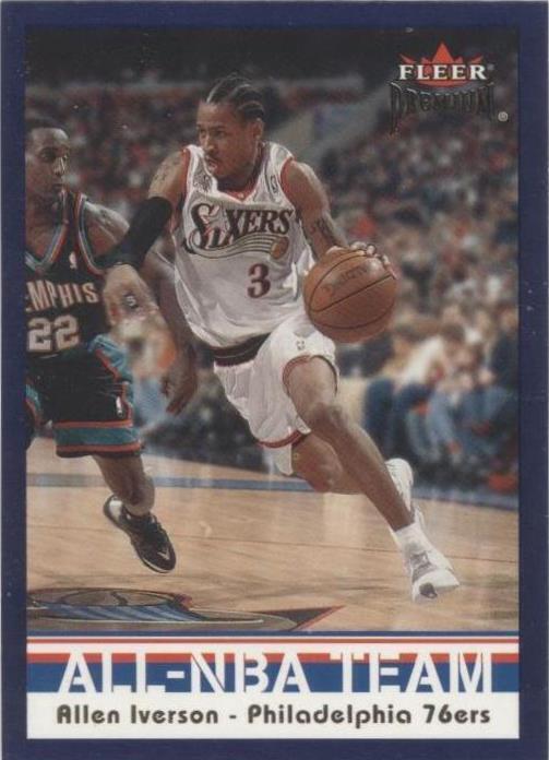 Fleer Authentix - Allen Iverson #JA-AI 2003-04 for sale | eBay