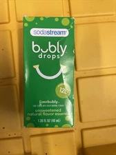 Sodastream Bubly 1.36 Oz. Lime Drops SodaStream Bubly Flavoring.
