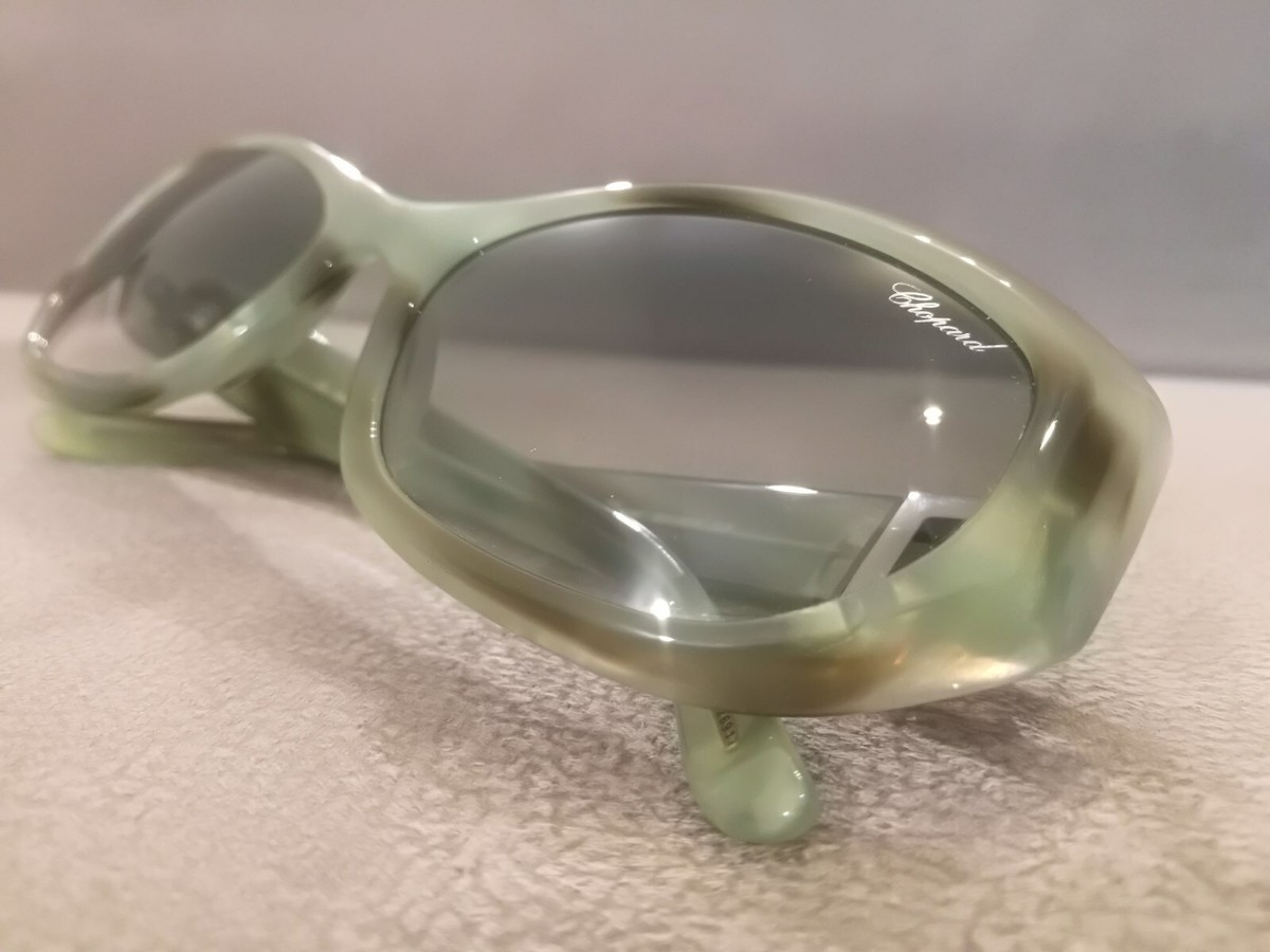 CHOPARD Vintage Rectangle Sunglasses Model SCH 021S Color Light