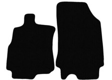 Vorne Fußmatten Velour Schwarz für Renault Megane III cabrio 2008-2015 14xRand