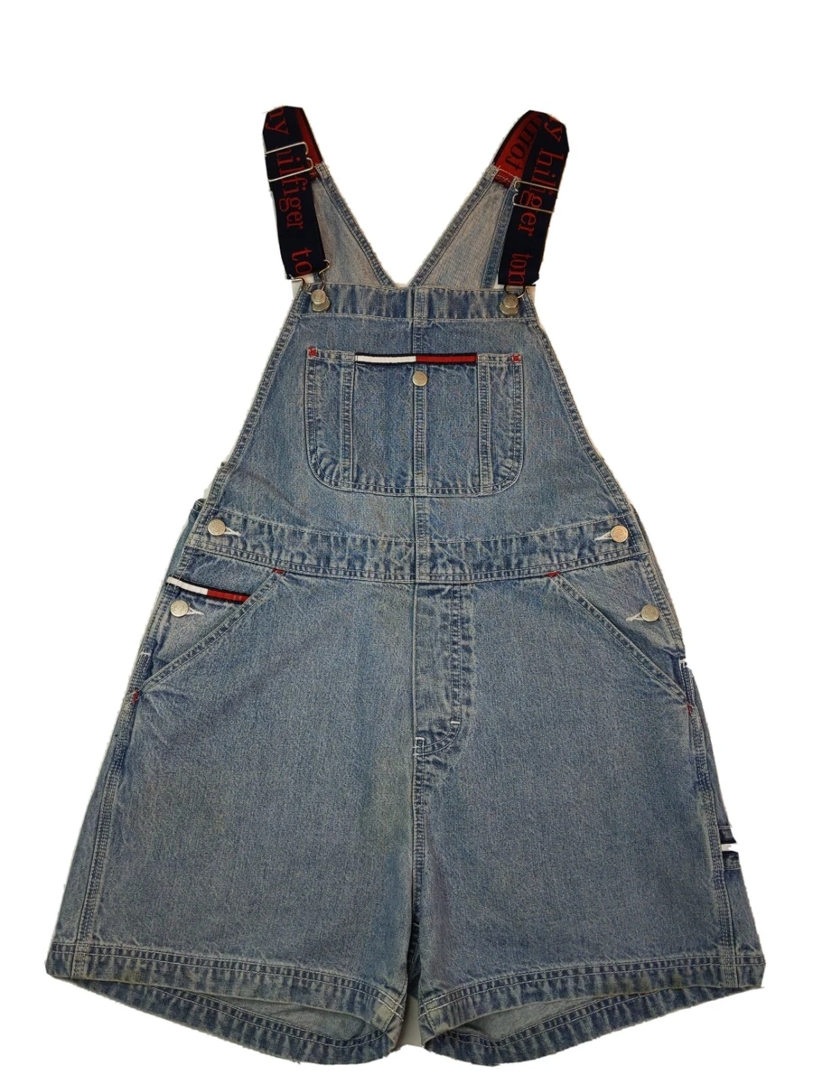 Tommy hilfiger overall shorts hotsell