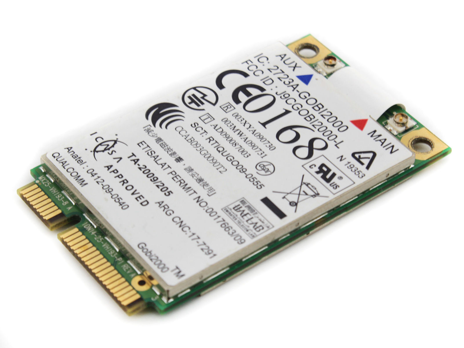 Sierra Gobi2000 Wireless CARD LENOVO FRU P/N 60Y3183 Tested