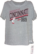 UNDER ARMOUR University of Cincinnati Bearcats T-Shirt Women's: MEDIUM NWT 35