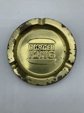 Cenicero de metal Burger King vintage