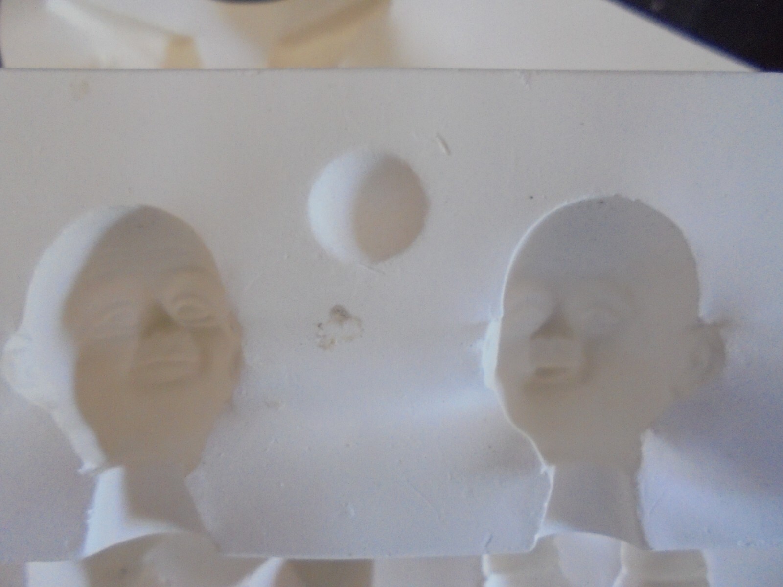 Vintage dollhouse doll mold by Parker Levi Santa 5.5" tall eBay