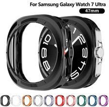 Soft TPU Frame Cover Protective Bumper For Samsung Galaxy Watch 7 Ultra 47mm