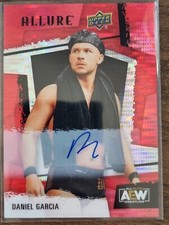 2022 AEW Daniel Garcia Red Rainbow AUTO ALLURE Trading Card Upper Deck #85855