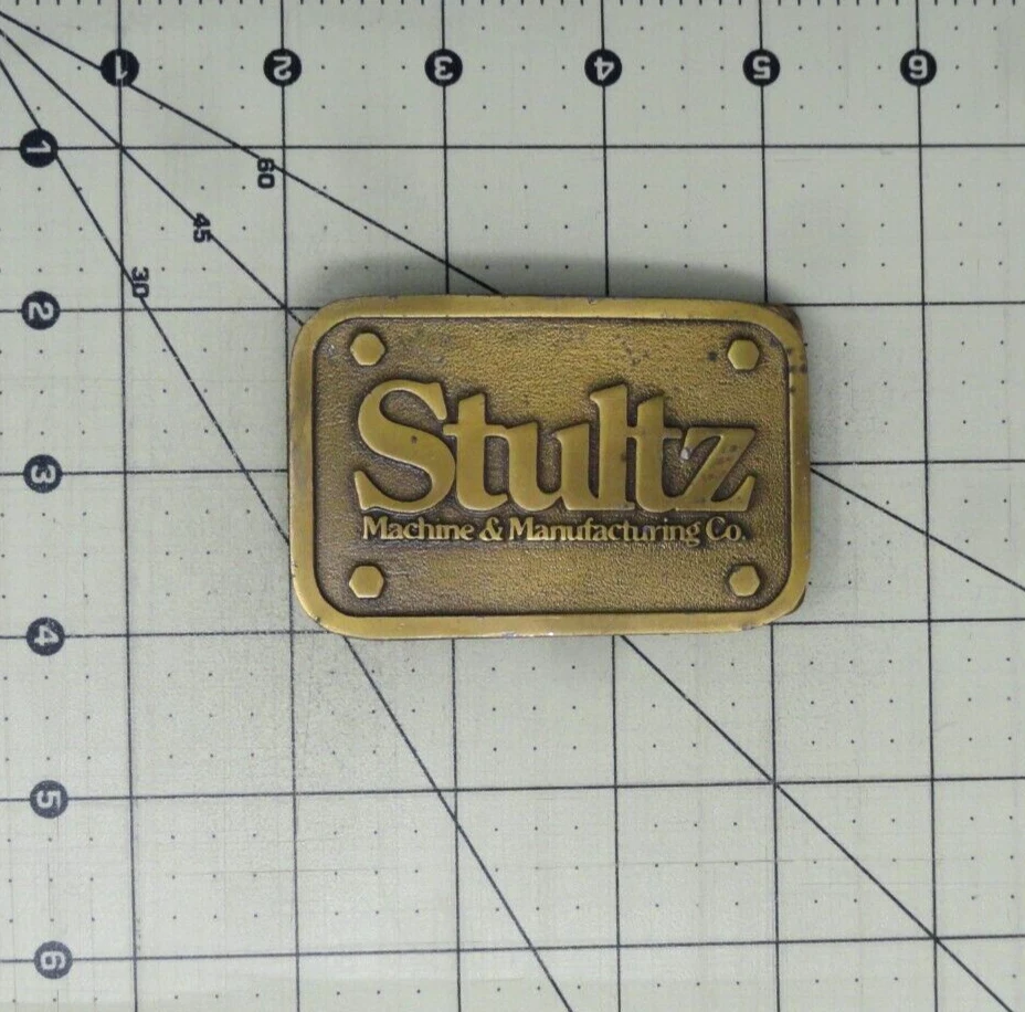 Máquina Stultz Mfg Promo Hebilla de Cinturón Aire Acondicionado De Colección Años 70 Hit Line .TAZ950 Foto 3 de 4